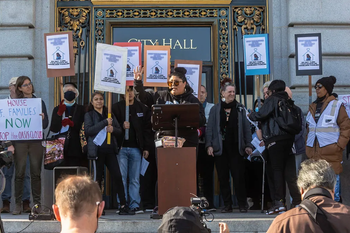 rally for Oasis shelter