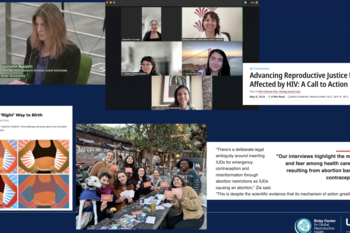 screenshot of advocacy comittee