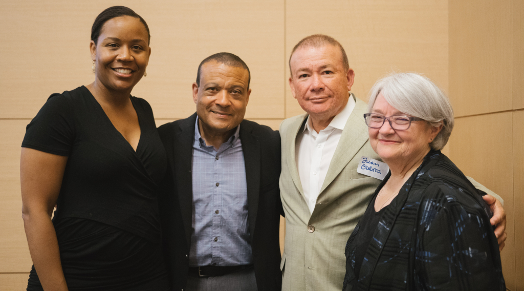 URI Co-Directors Dr. Jackson, Dr. Guerra, Dr. Robertson with Keynote Dr. Lee Jones