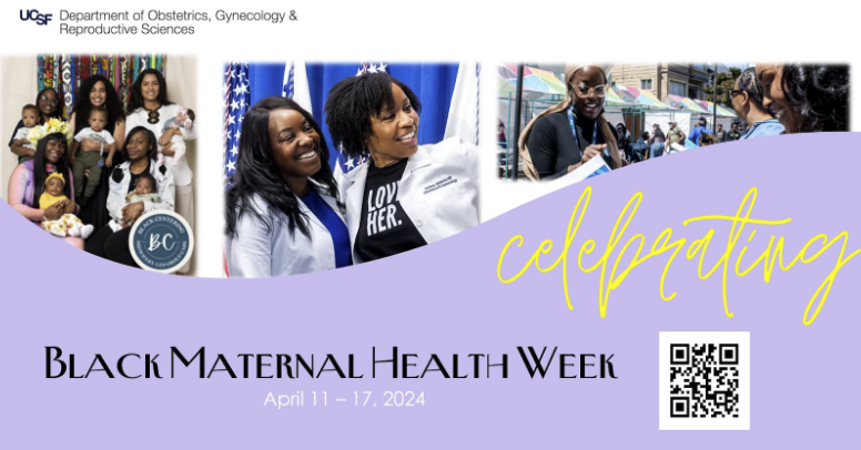 Black Maternal Health Week 2024 banner